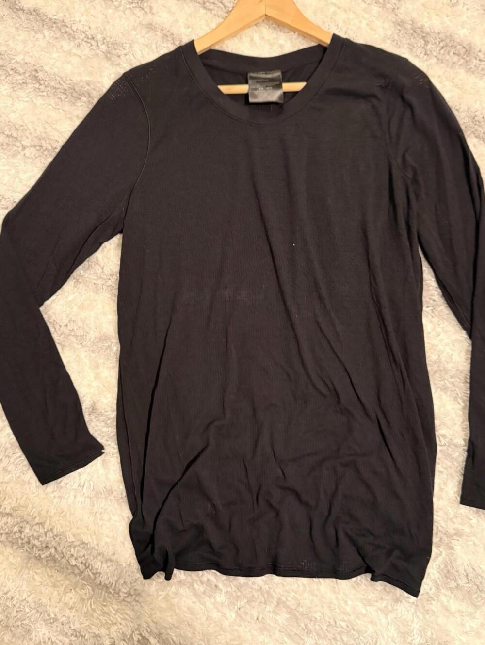Lululemon Black Lightweight‎ Tie Back Top Women's Athleisure Yoga Casual